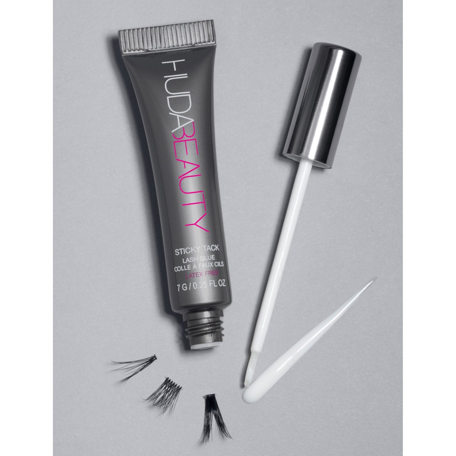 Huda Beauty Sticky Tack latex-free lash glue 7g, imported from the UK