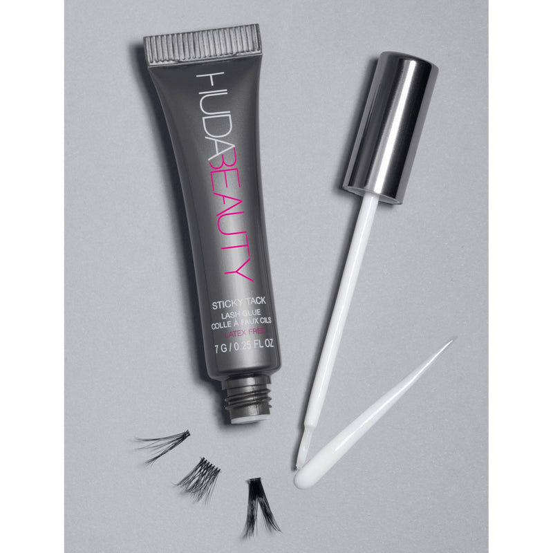 Huda Beauty Sticky Tack latex-free lash glue 7g, imported from the UK