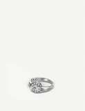 Bvlgari 18ct White-Gold and Pavé Diamonds Ring