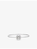 Bvlgari Fiorever 18ct white gold 0.30ct diamond bangle (British brand)