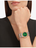 Bvlgari diamond watch 18ct rose gold stainless steel - British product
