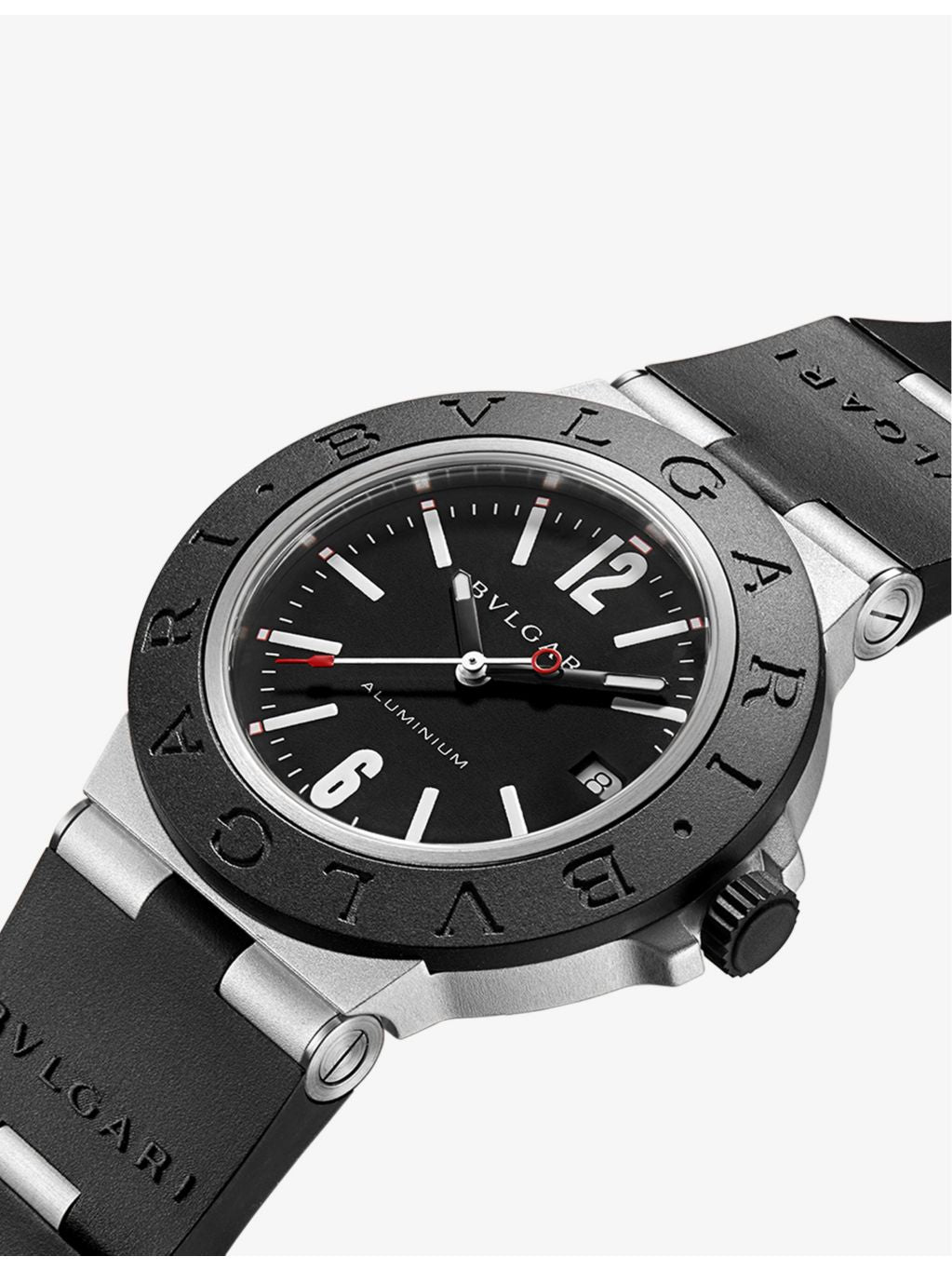 Bvlgari aluminium titanium automatic watch 40mm - British product