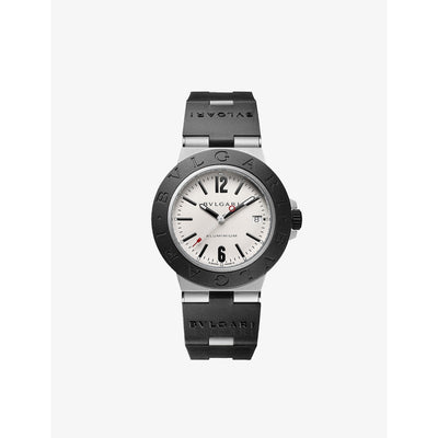 selfridges Bvlgari Aluminium Titanium Automatic Watch- Buy online at McGrocer