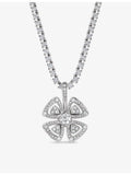 Bvlgari Fiorever diamond necklace 18ct white gold - British product