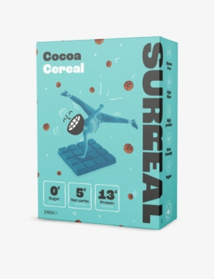 Surreal high protein cocoa cereal 240g, UK version