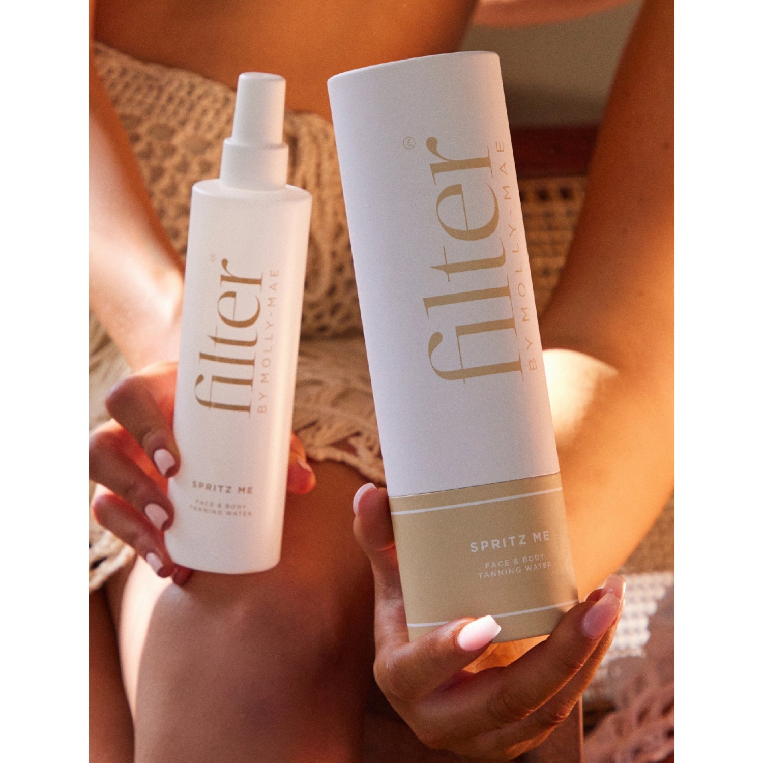 Molly-Mae Spritz Me face and body tanning water 200ml (British brand)