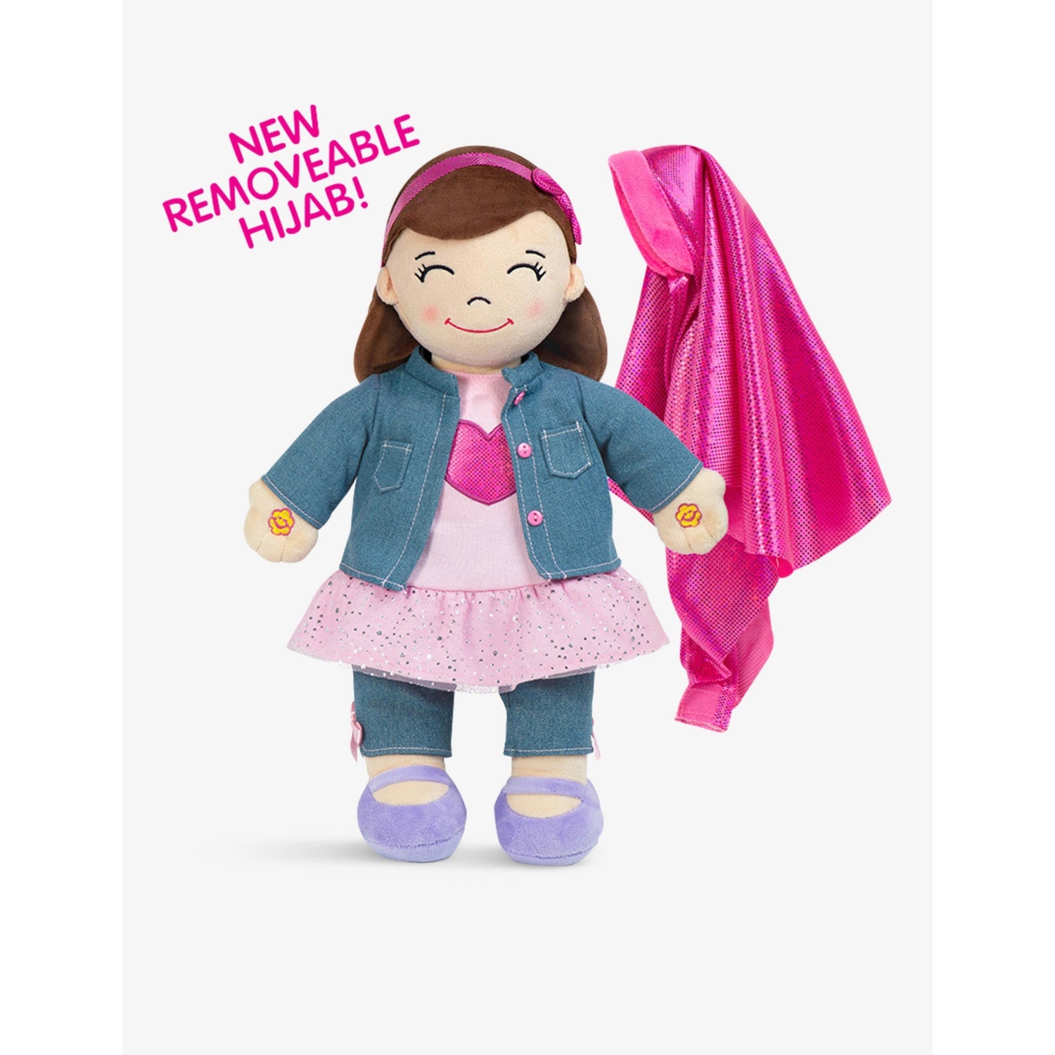 Desi Dolls Aamina interactive soft toy 40cm - British product