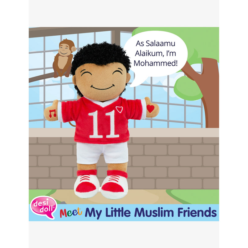 Desi Dolls Mohammed soft toy 29cm - British product