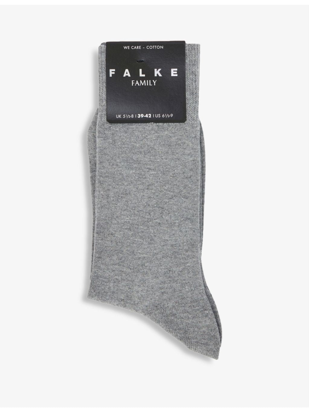 FALKE family cotton-blend crew socks, imported from the UK
