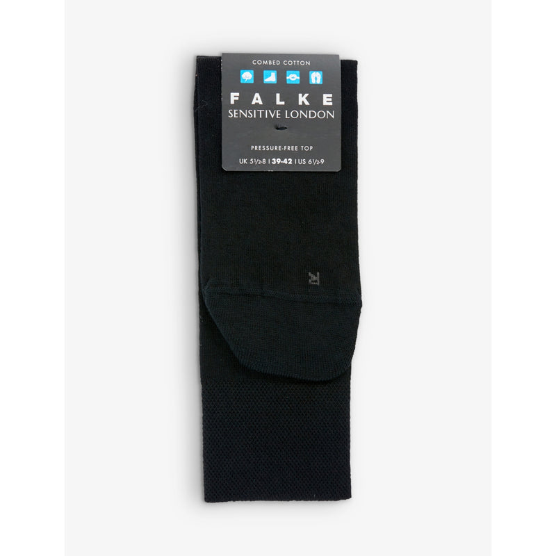 Falke Sensitive London cotton-blend knitted socks - 5.5-8