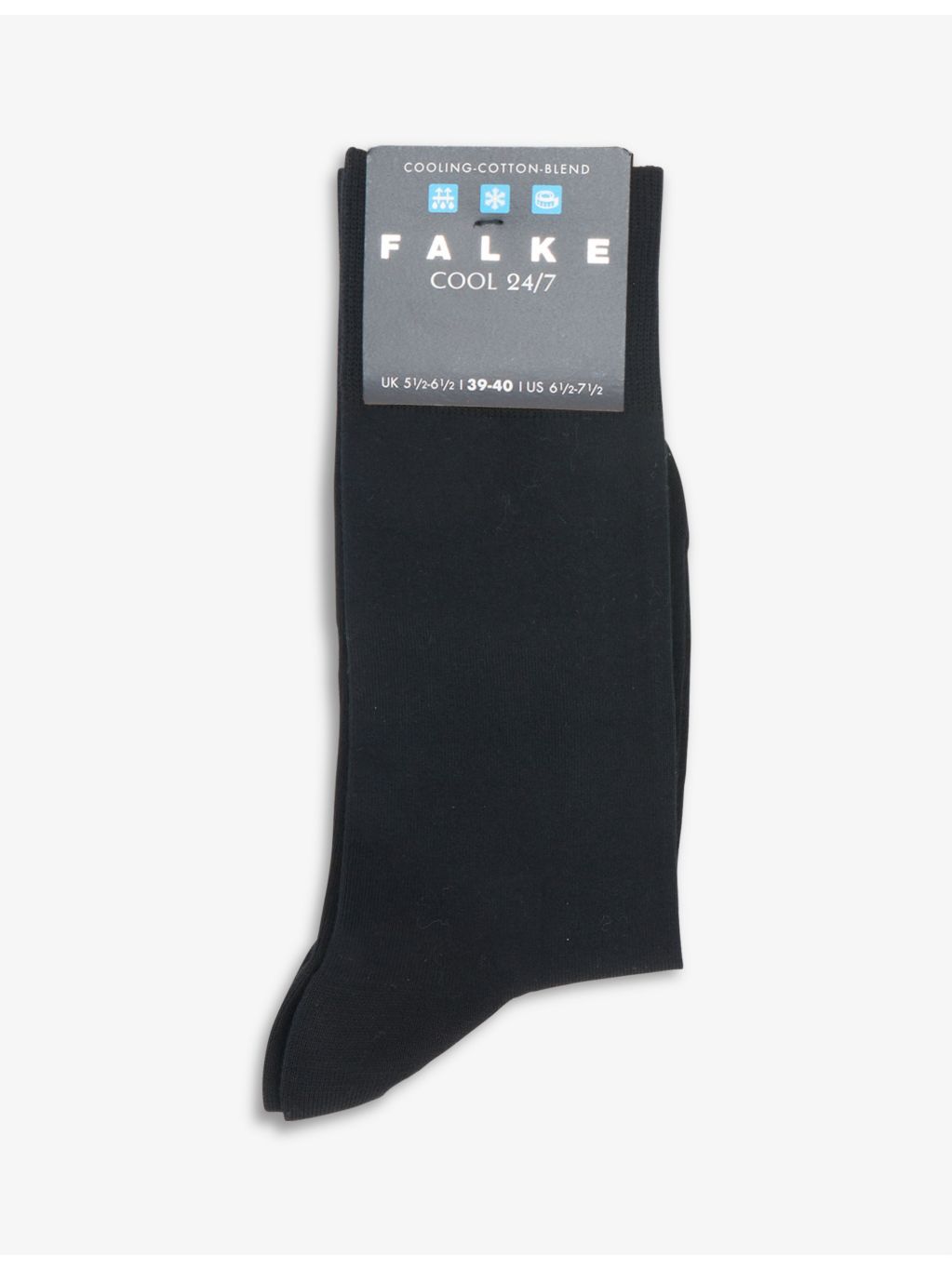 Falke logo stretch-cotton blend socks, imported from the UK