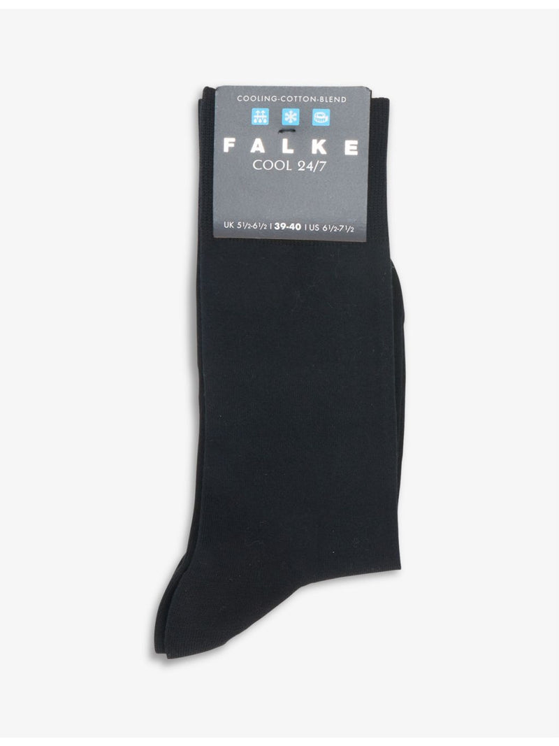 Falke logo stretch-cotton blend socks, imported from the UK