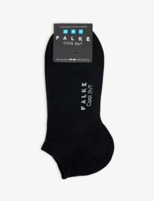 FALKE Cool 24/7 Cotton-Blend Ankle Socks