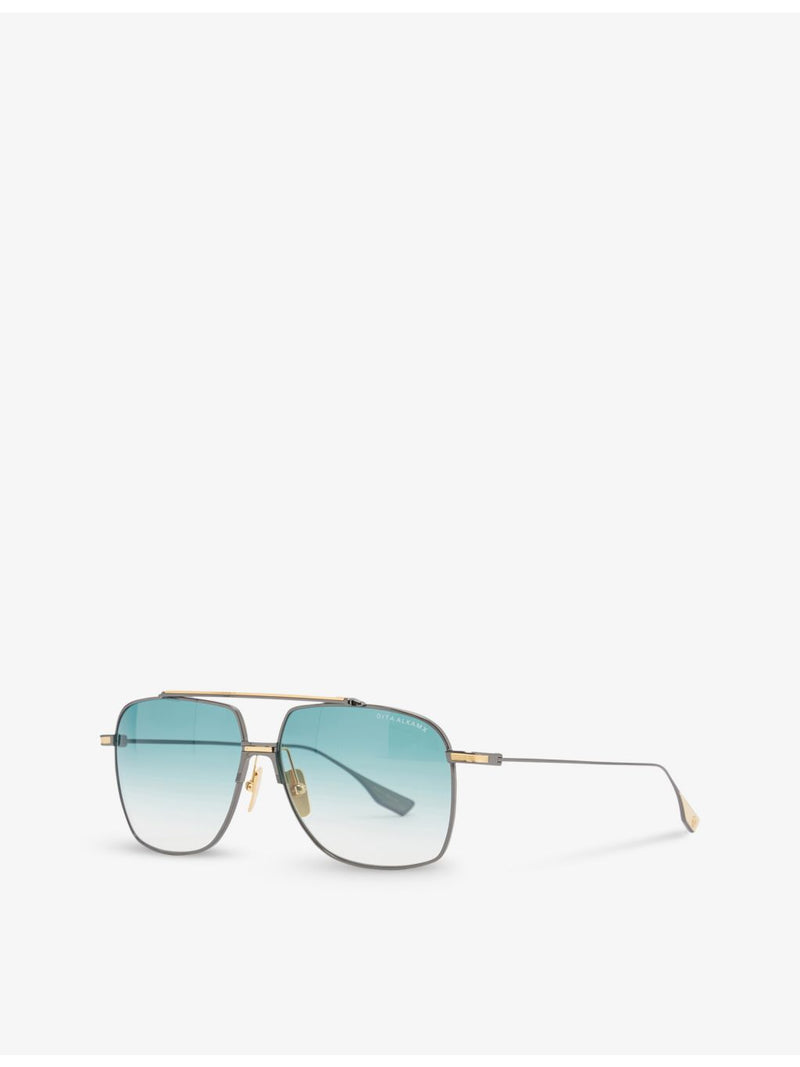 DITA Alkamx pilot-frame acetate sunglasses, UK version