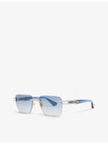 DITA square-frame metal sunglasses D4000423 (British brand)