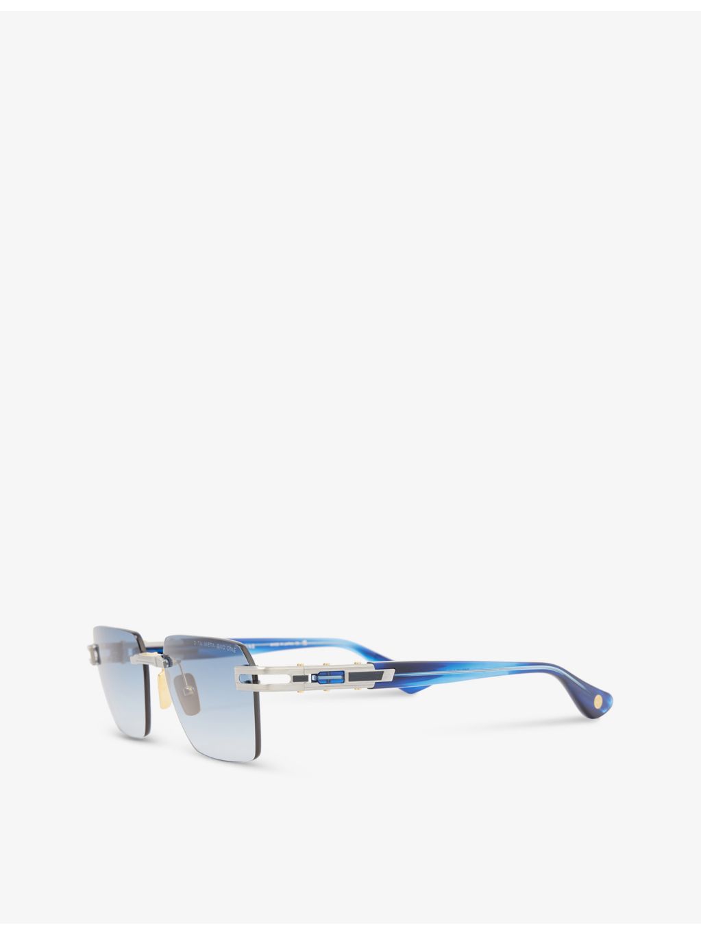 DITA square-frame metal sunglasses D4000423 (British brand)