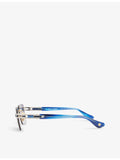 DITA square-frame metal sunglasses D4000423 (British brand)