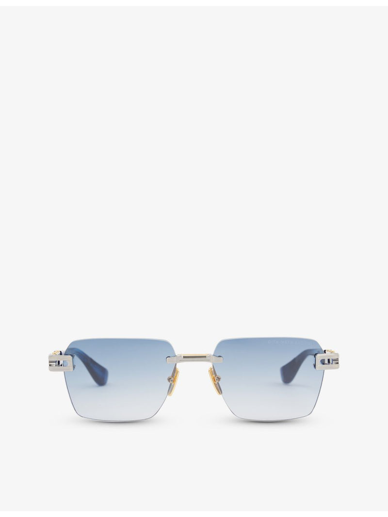DITA square-frame metal sunglasses D4000423 (British brand)