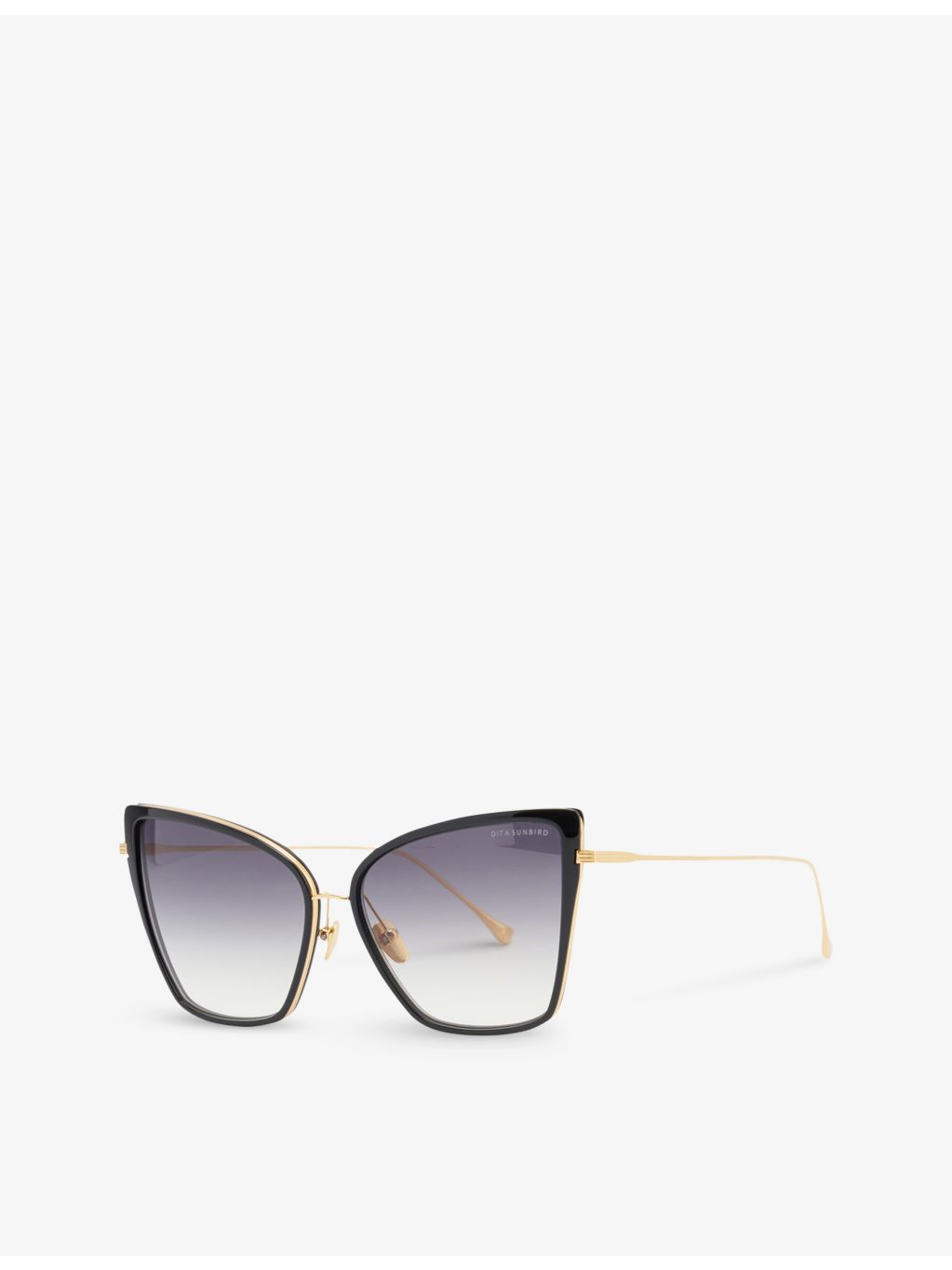 DITA Sunbird butterfly-frame acetate sunglasses 14.5cm, imported from the UK