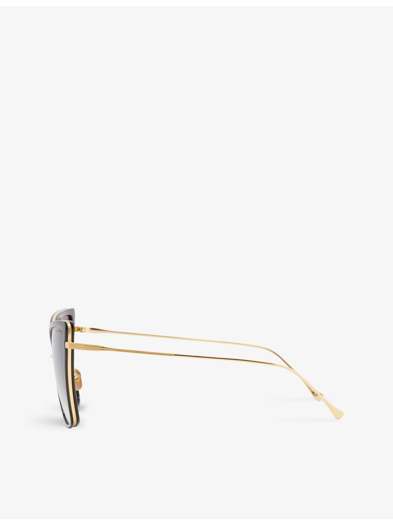 DITA Sunbird butterfly-frame acetate sunglasses 14.5cm, imported from the UK