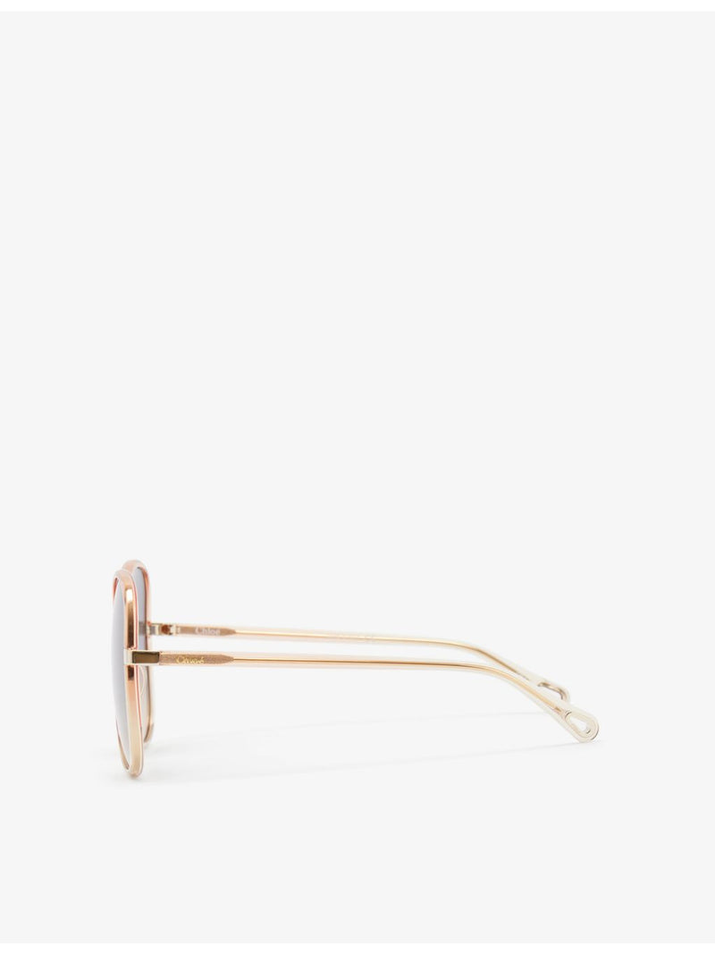 Chloé CH0030S square polyamide sunglasses 14.5cm - British product