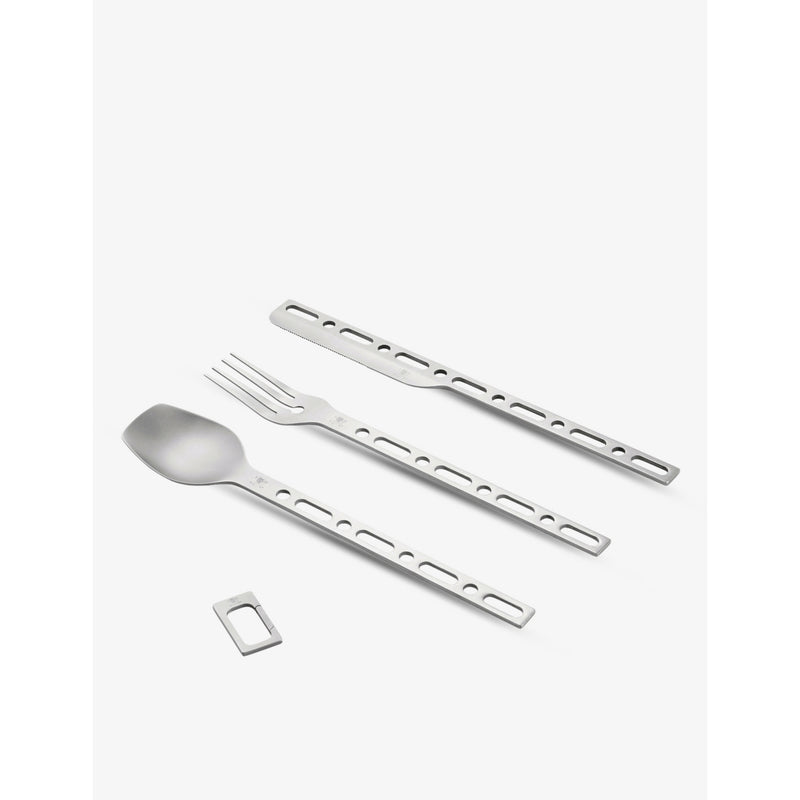 Alessi Virgil Abloh limited edition 3-piece cutlery set, imported from the UK