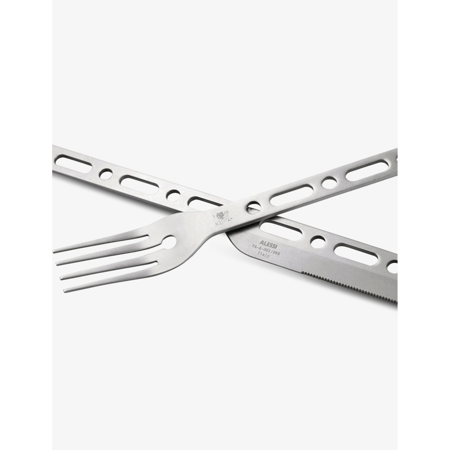 Alessi Virgil Abloh limited edition 3-piece cutlery set, imported from the UK