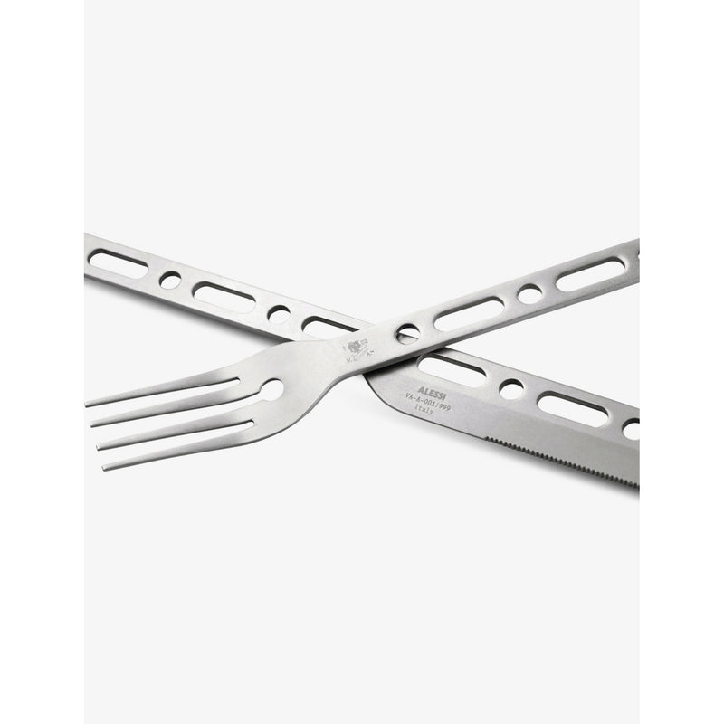 Alessi Virgil Abloh limited edition 3-piece cutlery set, imported from the UK