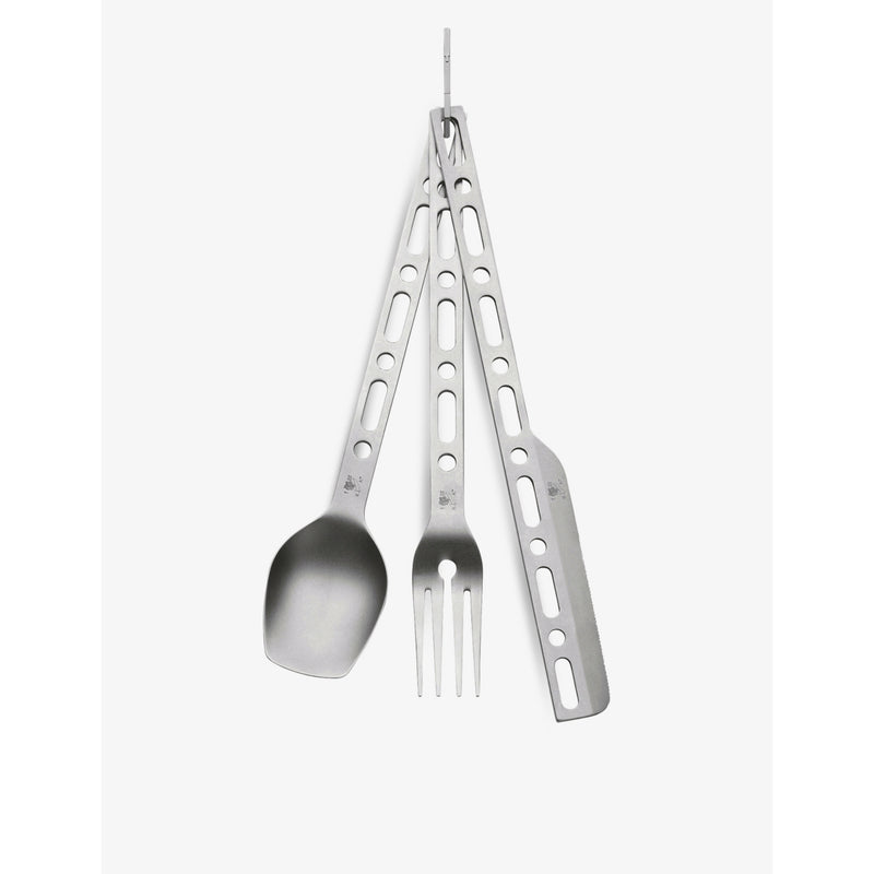 Alessi Virgil Abloh limited edition 3-piece cutlery set, imported from the UK