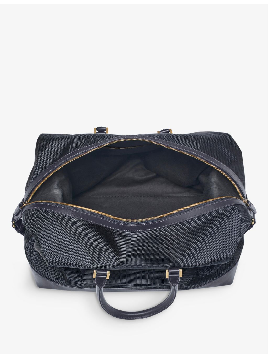 Aspinal of London logo-embellished woven duffle bag - British product