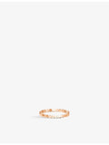 Chaumet 18ct rose gold ring 2.5mm (British brand)