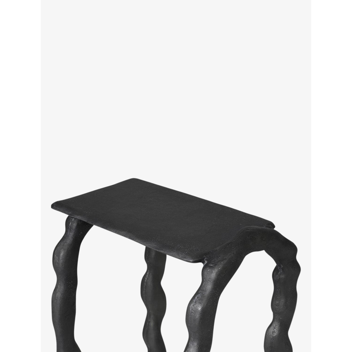 ferm LIVING Rotben aluminium side table 54cm (British brand)