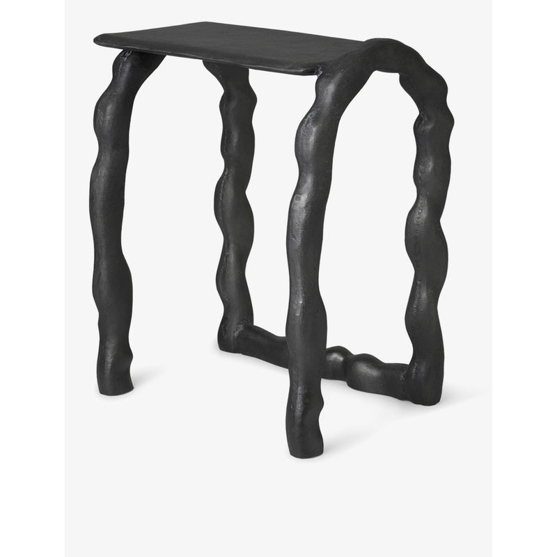 ferm LIVING Rotben aluminium side table 54cm (British brand)