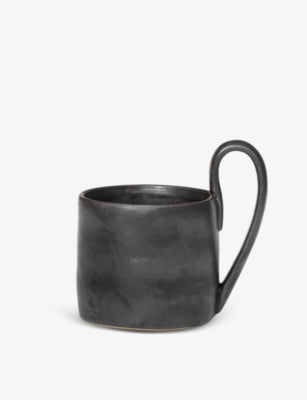 ferm LIVING Flow textured porcelain mug 360ml, UK version