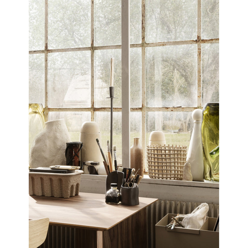 Ferm Living ceramic basket cashmere 24cm (British brand)