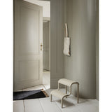 ferm LIVING curved powder-coated iron double step 36.2cm - British product