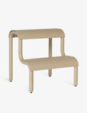 ferm LIVING curved powder-coated iron double step 36.2cm - British product
