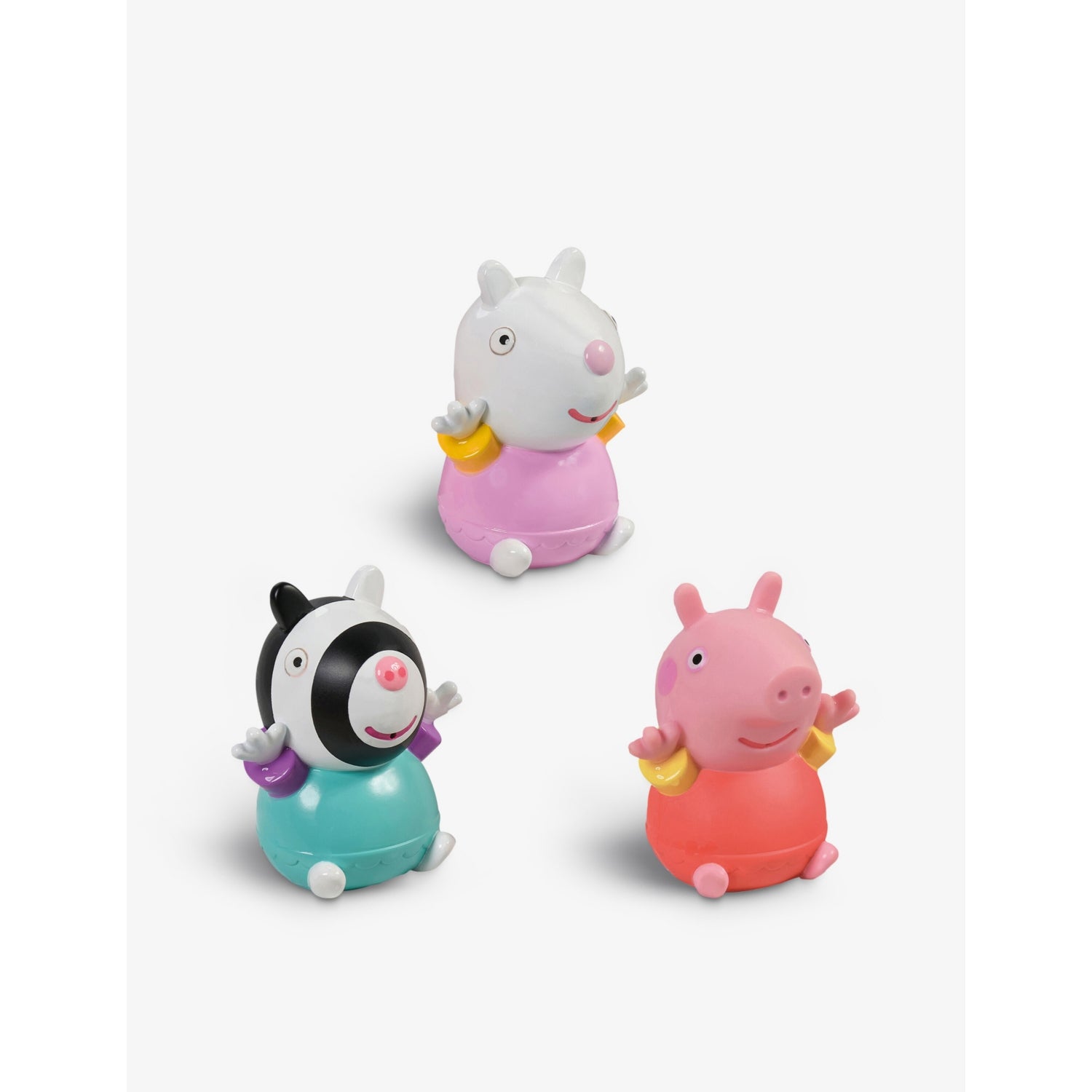 TOMY Toomies Peppa & Friends bath squirters set of three (British brand)
