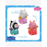 TOMY Toomies Peppa & Friends bath squirters set of three (British brand)