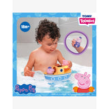 TOMY Toomies Grandad Pig Splash Boat bath toy, imported from the UK