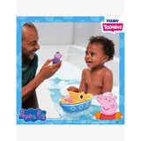 TOMY Toomies Grandad Pig Splash Boat bath toy, imported from the UK