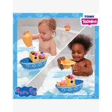 TOMY Toomies Grandad Pig Splash Boat bath toy, imported from the UK