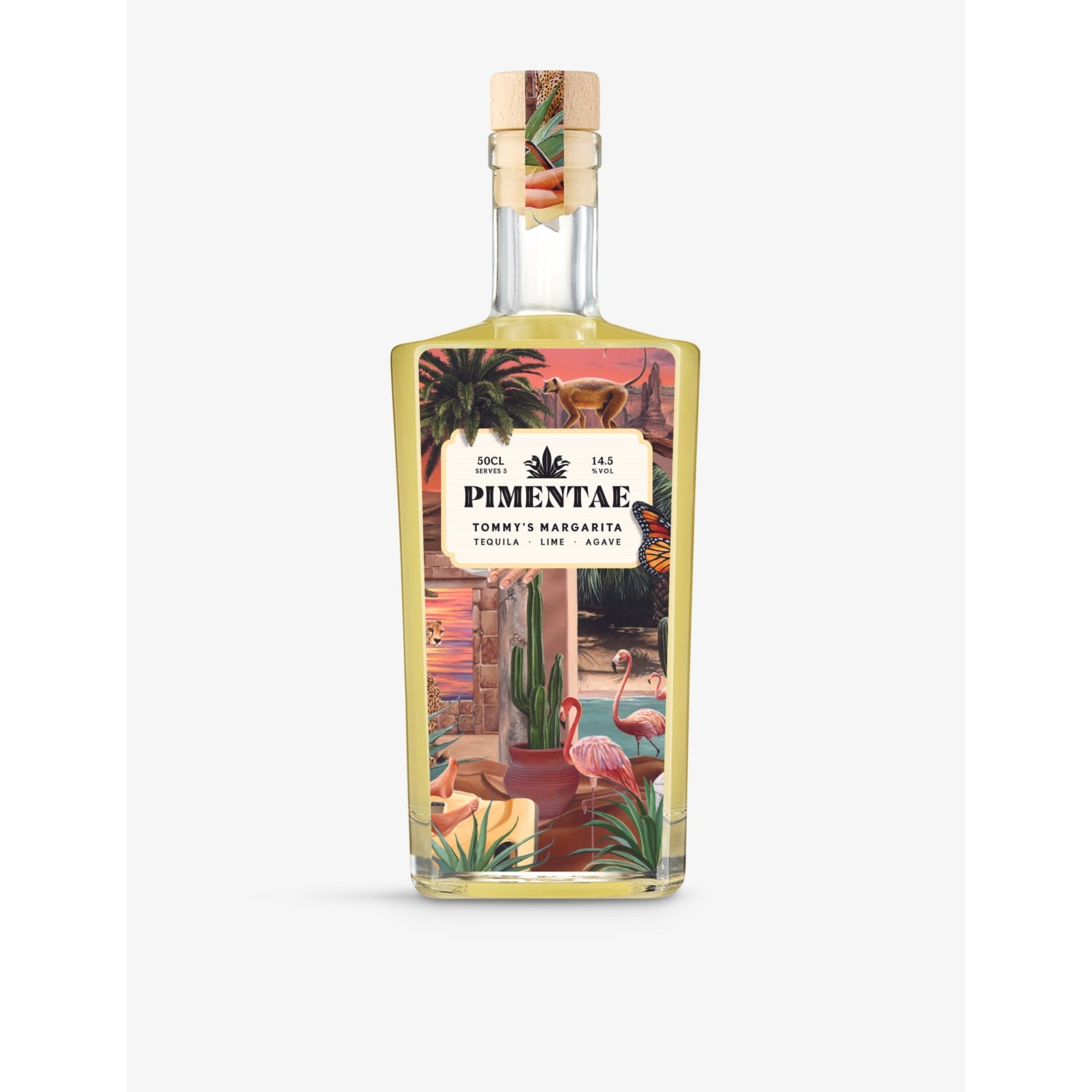 Pimentae Tommy's chilli margarita cocktail 500ml, UK version