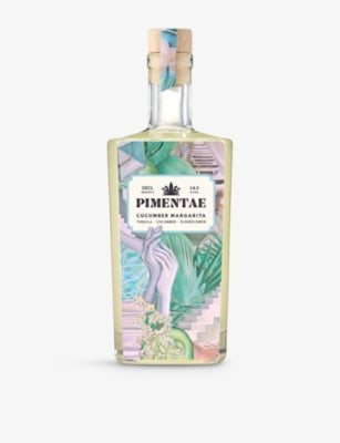 Pimentae Cucumber and Elderflower Eclipse pre-made cocktail 500ml, imported from the UK