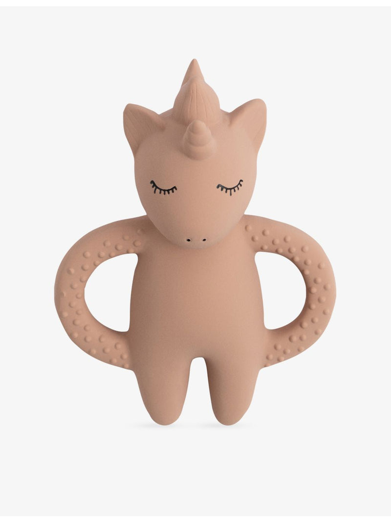 Konges Sløjd unicorn rubber teether 13cm, UK version