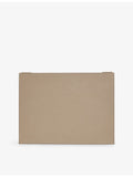 Smythson Panama three-drawer cross-grain leather jewellery box (British brand)