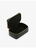 Smythson leather trinket case with suede interior - British product