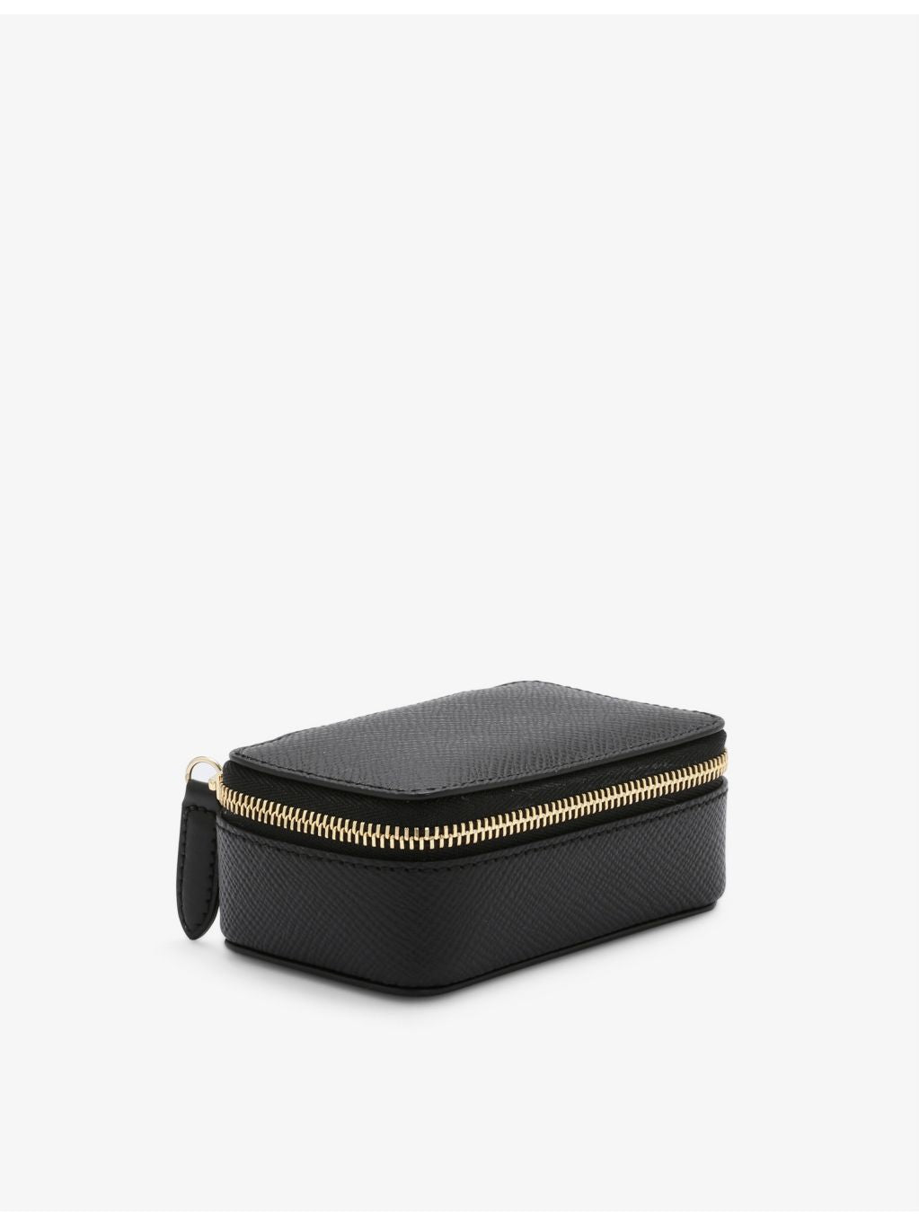 Smythson leather trinket case with suede interior - British product