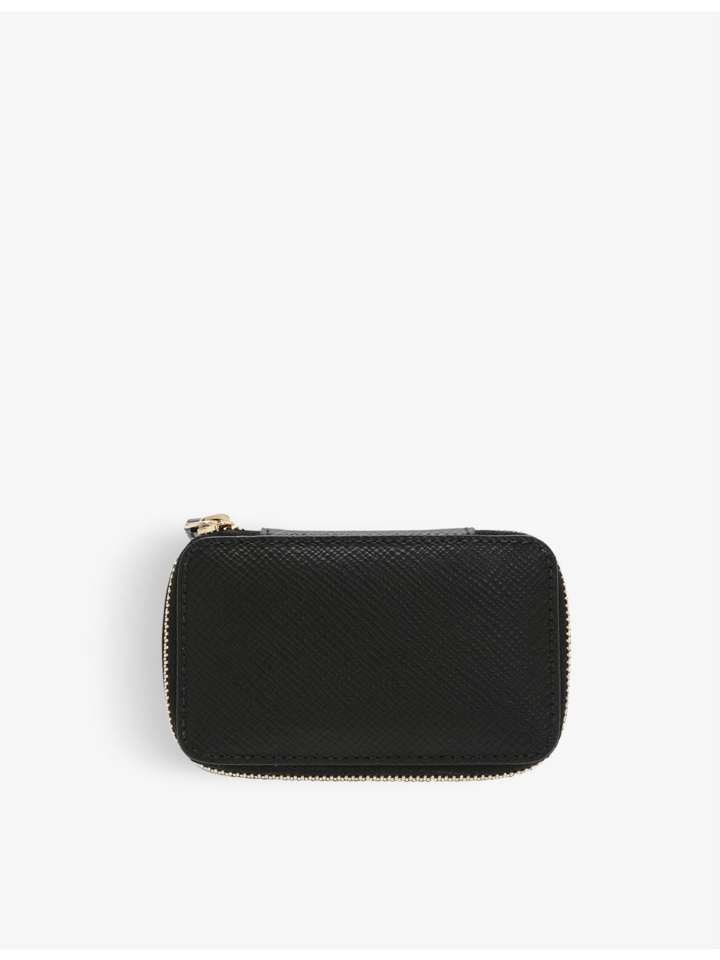 Smythson leather trinket case with suede interior - British product