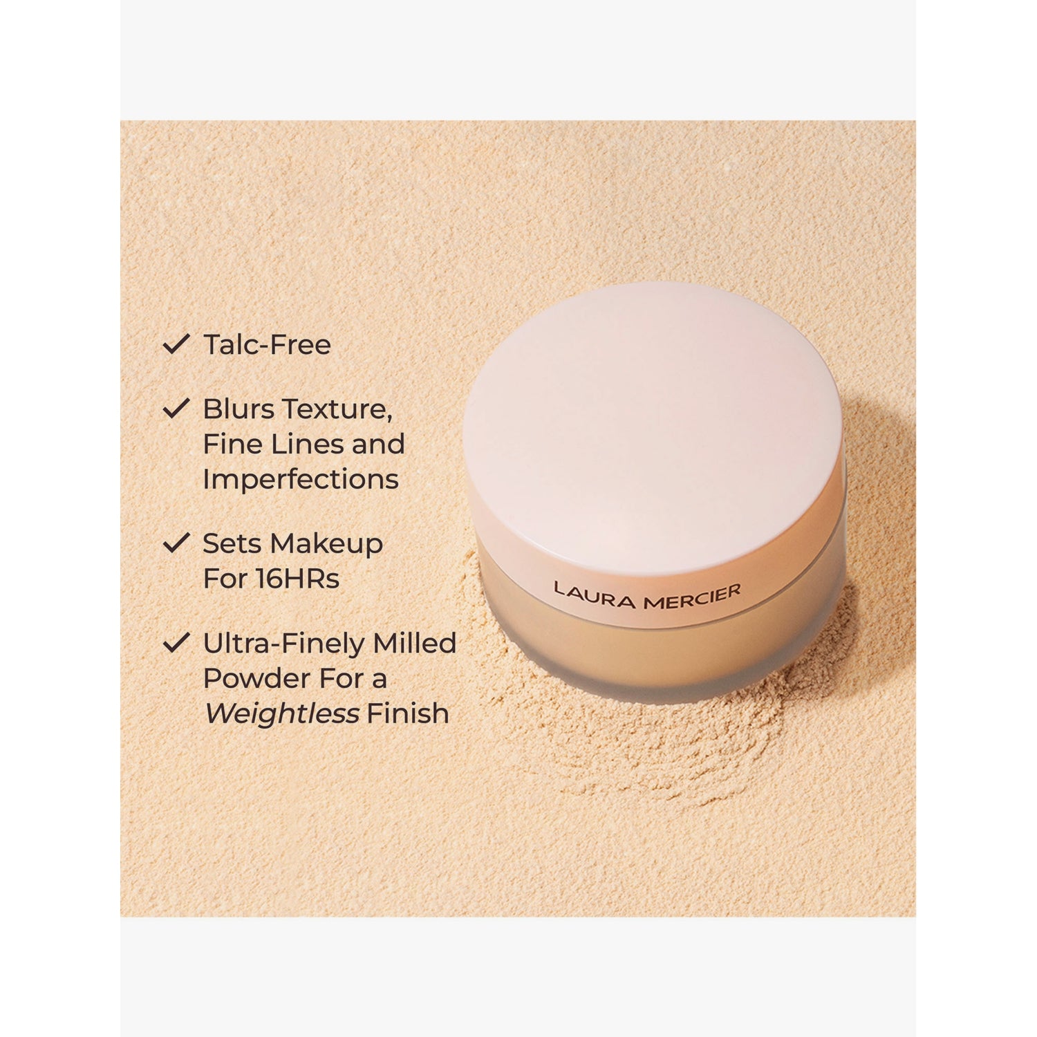 Laura Mercier Translucent Setting Powder Ultra-Blur 20g, imported from the UK